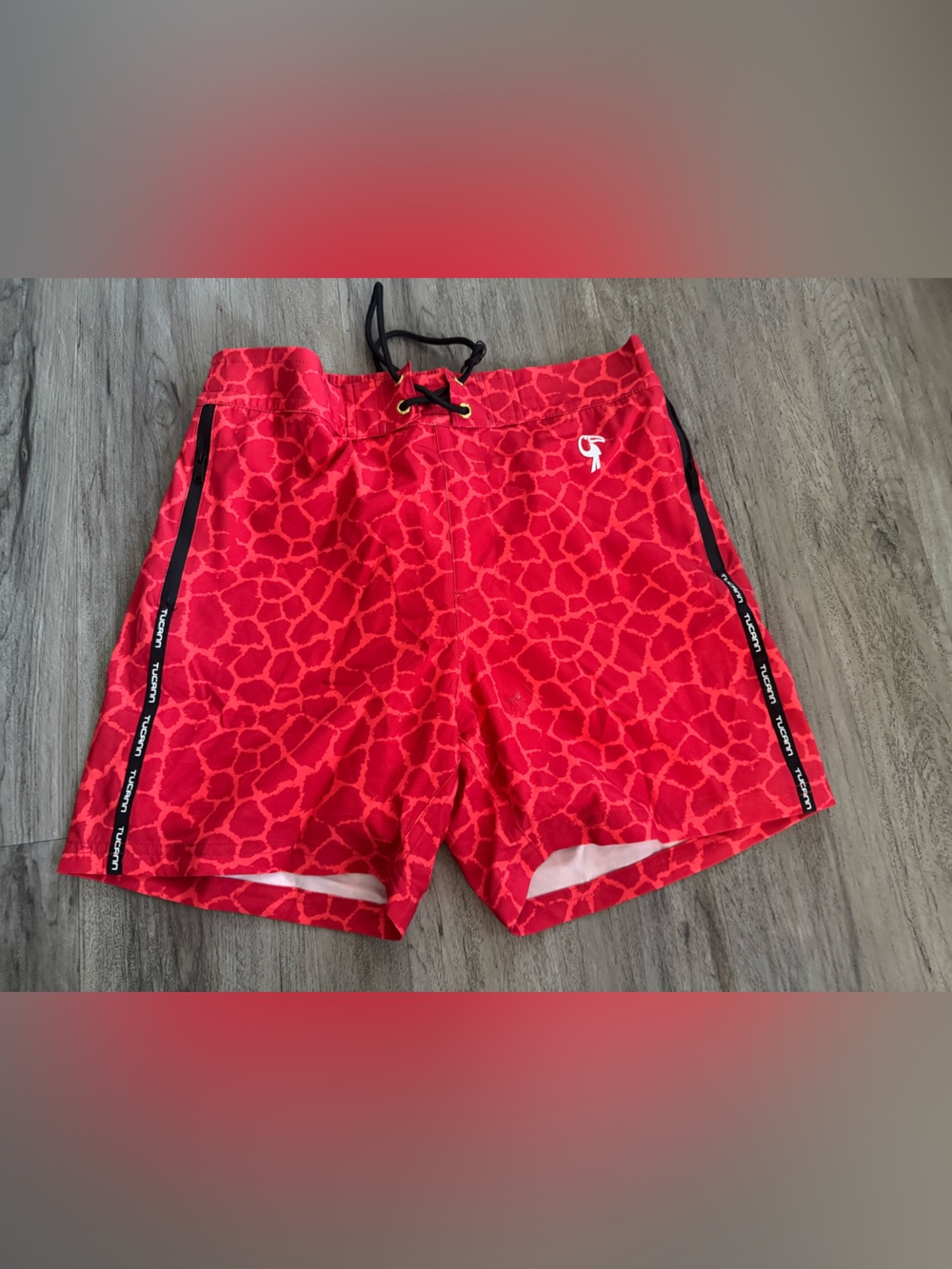 Tucann Mirage Red shorts